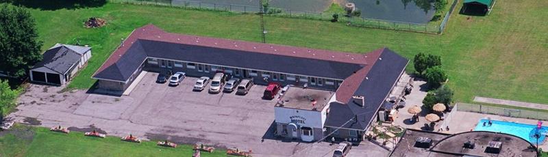 Aerial View of Wainfleet Motel